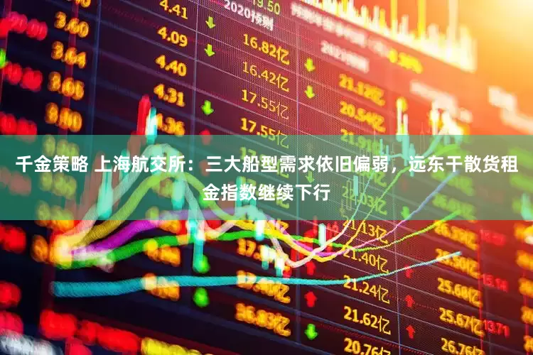 千金策略 上海航交所：三大船型需求依旧偏弱，远东干散货租金指数继续下行